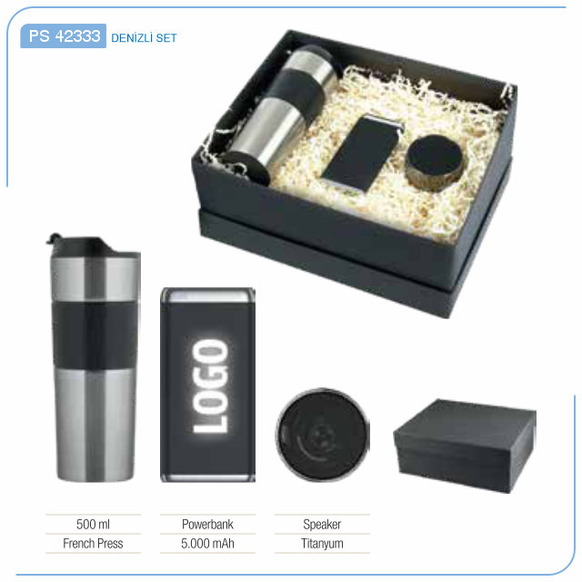 Denizli Hediyelik Set – Powerbankli – PS 42333