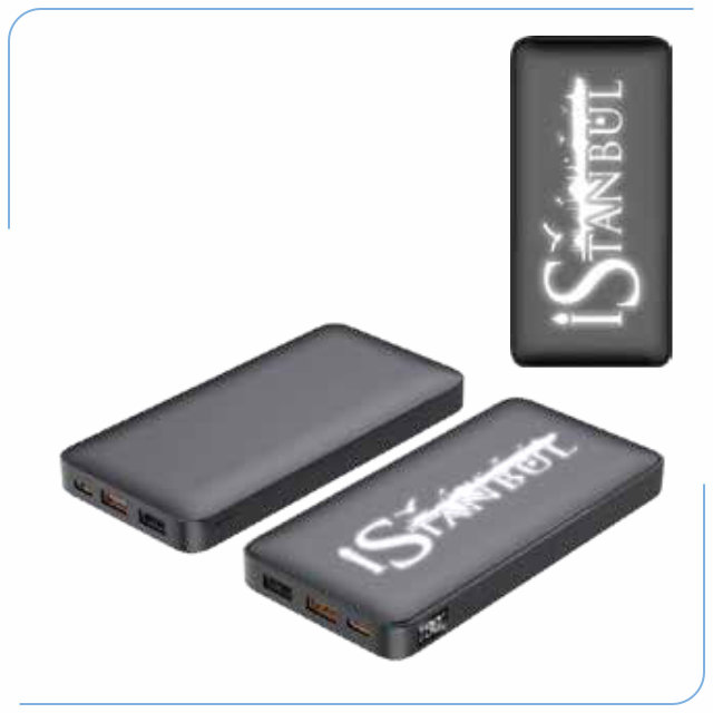 Light LED Logolu Powerbank – PS 20251