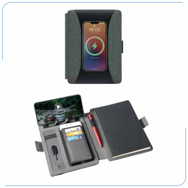 Kablosuz Şarjlı Powerbankli Defter – PS 21225