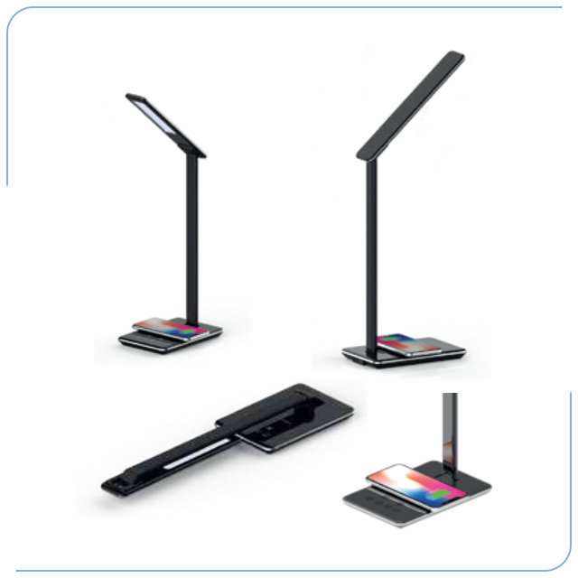 Kablosuz Şarjlı Modern LED Masa Lambası – PS 23754