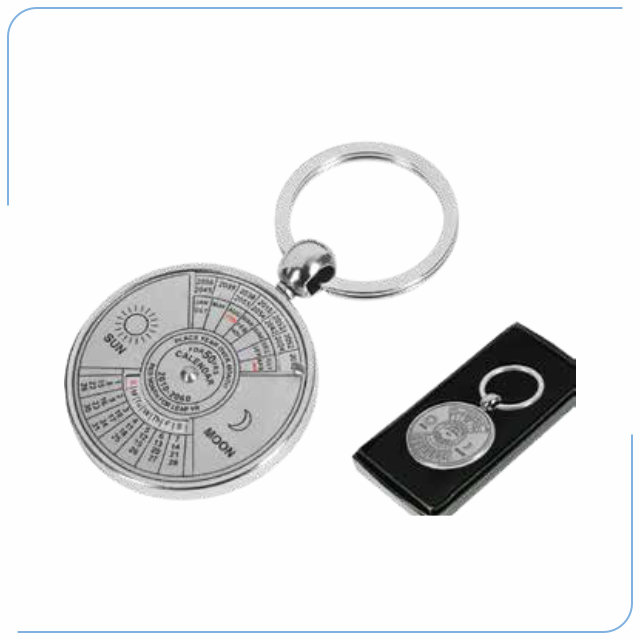 50 Yıllık Takvimli Anahtarlık PS 30125