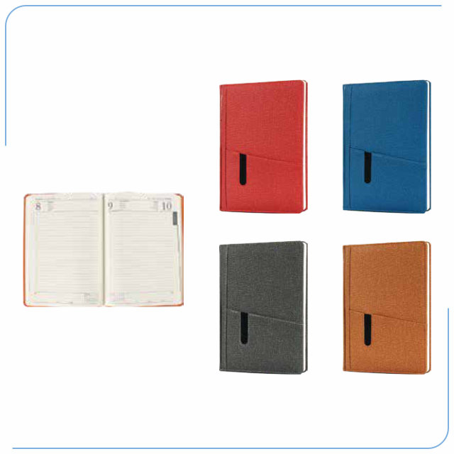 Derince Günlük Ajanda Kalem Tutucu (17x24cm) PS 70180