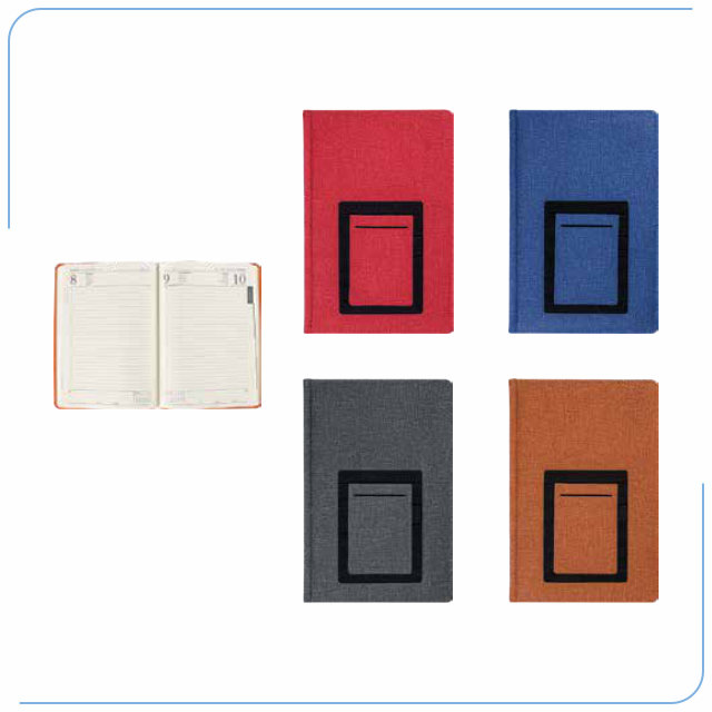 İkitelli Günlük Ajanda – Kart & Telefon Bölmeli (17×24 cm) – PS 70100
