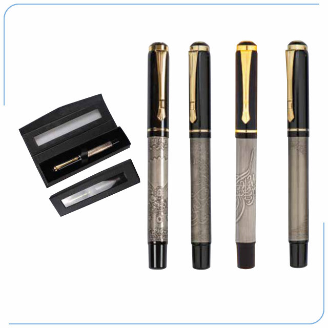 Kabartma Kalem Seti Metal Roller & Tükenmez Kalem PS 40607