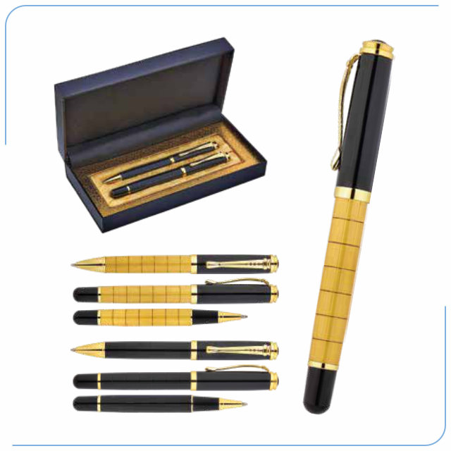 Mert Kalem Seti Metal Roller Tükenmez Kalem PS 40214