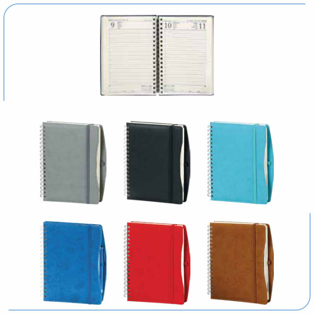 Moda Spirelli Günlük Ajanda Termo Kalem Tutucu (17×24 cm) PS 70911