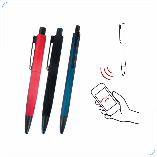 NFC Metal Ruber Tükenmez Kalem PS 40499