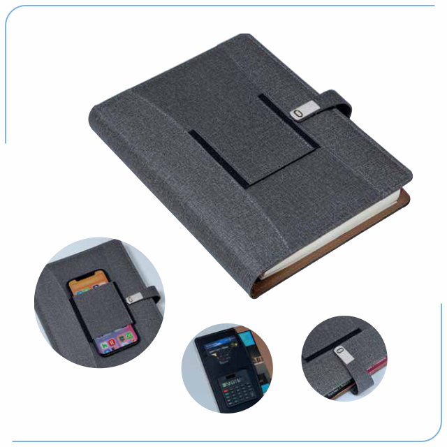 Nişantaşı Tarihsiz Organizer Ajanda – Telefon Cepli, Hesap Makineli (17×23 cm) – PS 70995