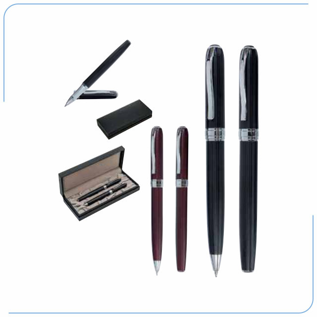 Öner Kalem Seti Metal Roller Tükenmez Kalem PS 40785