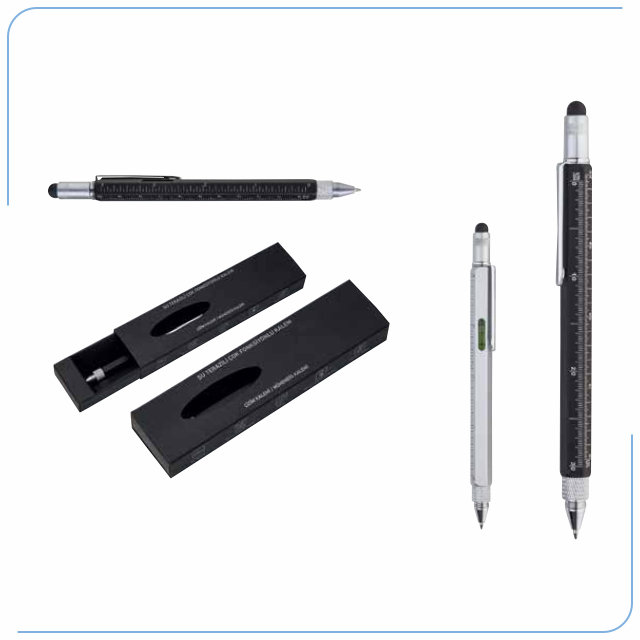 Su Terazili Çok Fonksiyonlu Kalem Seti PS 40965