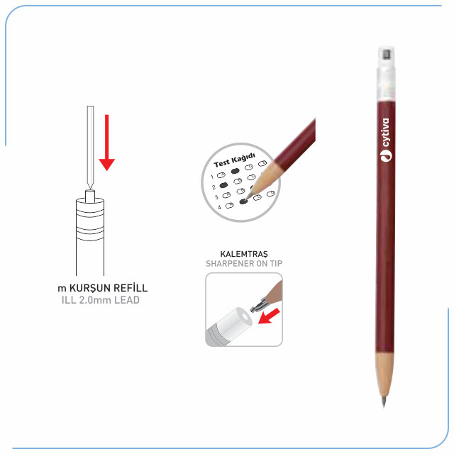 Yuvarlak Sınav Versatil Kalem PS 40407